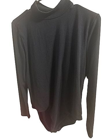 Soma Mock Neck Ribbed Bodysuit Long Sleeve T-Shirt (view 2)
