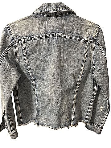 Lucky Brand Denim Crop Denim Jacket (view 2)