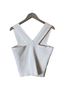 A.L.C. White Sleeveless Top Size L - photo 2