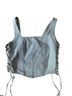 Peppermayo Blue Sleeveless Top Size 2 - photo 1
