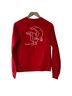 Glossier Red Pullover Sweater Size XS - photo 2