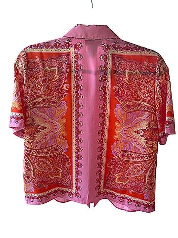 RACHEL Rachel Roy Short Sleeve Blouse (view 2)