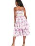 LoveShackFancy 100% Polyester Floral Pink White Casual Dress Size S - photo 2