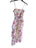 LoveShackFancy 100% Polyester Floral Pink White Casual Dress Size S - photo 7