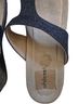 White Mountain Black Flip Flops Size 11 - photo 3