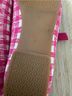 Vivaia Plaid Pink White Flats Size 9 1/2 - photo 6