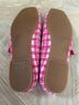 Vivaia Plaid Pink White Flats Size 9 1/2 - photo 9