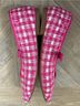Vivaia Plaid Pink White Flats Size 9 1/2 - photo 8