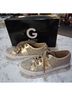 Guess Gold White Sneakers Size 6 1/2 - photo 3
