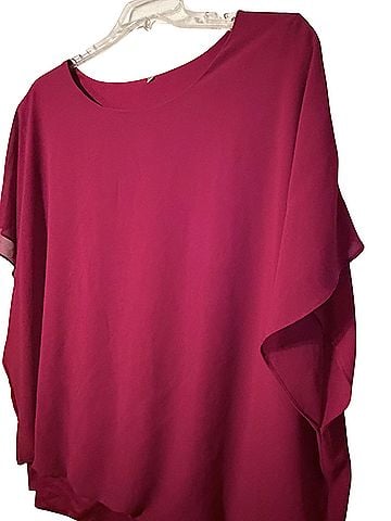 Emery Rose Short Sleeve Blouse (view 2)