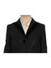 Exte 100% Rayon Solid Black Black One Button Three Piece Women's Suit Size M - photo 4