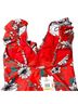 Jessica Simpson 84% Polyester 16% Spandex 100% Polyester Floral Red One Piece Swimsuit Size S - photo 4