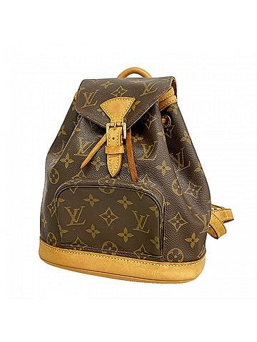 Louis Vuitton Louis Vuitton Backpack/Daypack Monogram Mini Montsouris M51137 Brown Women's (view 1)