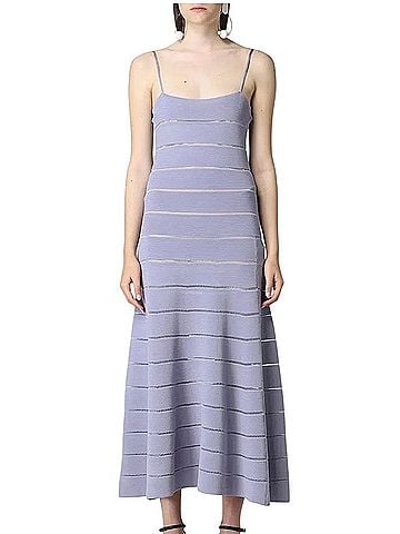 Emporio Armani Ottoman Knit Cocktail Dress (view 1)