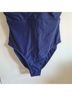 Quince Solid Blue One Piece Swimsuit Size S - photo 7