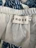 Rhode 100% Cotton Animal Print Floral White Blue Casual Dress Size XS - photo 3