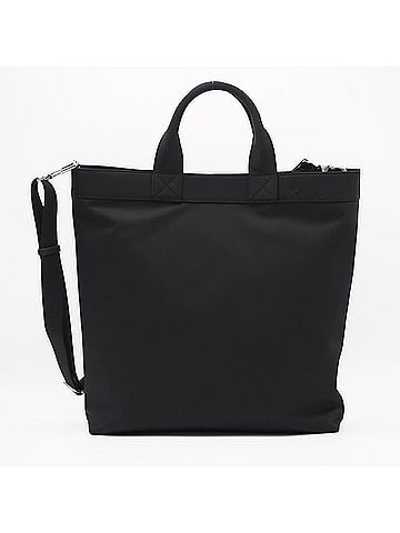 Burberry BURBERRY Nylon Artier Tote Bag 8026233 Black White Men's (view 2)