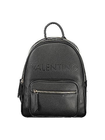 Mario Valentino Black Polyurethane Women's Women's Backpack (view 1)