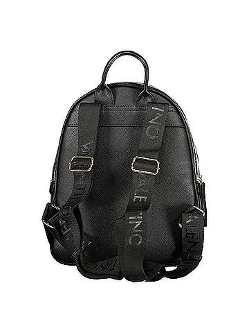 Mario Valentino Black Polyurethane Women's Women's Backpack (view 2)