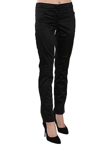 Exte Black Mid Waist Skinny Dress Formal Trousers Women's Pants (view 2)