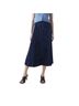 Marimekko 100% Recycled Polyester Floral Blue Black Formal Skirt Size XXS - photo 1