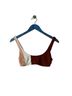 L Space Solid Brown Tan Swimsuit Top Size S - photo 1