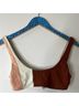 L Space Solid Brown Tan Swimsuit Top Size S - photo 4