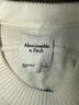 Abercrombie & Fitch Stripes White Green Pullover Sweater Size S - photo 3