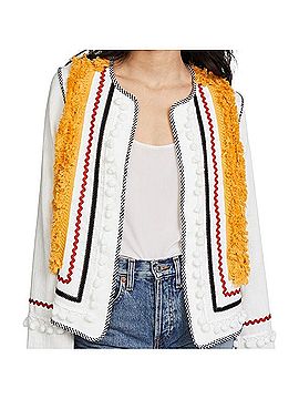 English Factory Fringe Blazer Jacket (view 2)