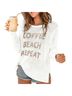 Wooden Ships White Pullover Sweater Size S - photo 1