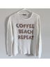 Wooden Ships White Pullover Sweater Size S - photo 3