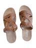 Corkys Solid Brown Sandals Size 7 - photo 1