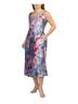 Kay Unger Floral Multi Color Cocktail Dress Size 6 - photo 2
