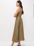 Tuckernuck 100% Polyester 100% Polyester Solid Gold Black Cocktail Dress Size XXL - photo 5