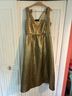 Tuckernuck 100% Polyester 100% Polyester Solid Gold Black Cocktail Dress Size XXL - photo 7