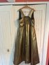 Tuckernuck 100% Polyester 100% Polyester Solid Gold Black Cocktail Dress Size XXL - photo 11