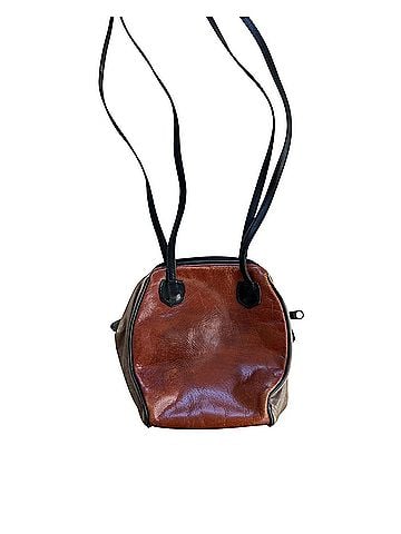 Carlos Falchi Leather Crossbody Bag (view 1)