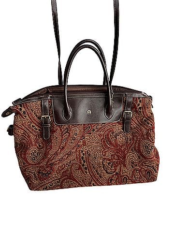 Etienne Aigner Leather Satchel (view 1)