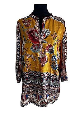 Johnny Was Sasha Maine Tunic Long Sleeve Button-Down Shirt (view 1)