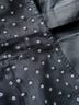 Hours 100% Polyester 96% Polyester 4% Spandex Polka Dots Black Cocktail Dress Size S - photo 4