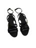 Tory Burch 100% Leather Black Sandals Size 7 1/2 - photo 2