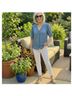 1.State 100% Polyester Leopard Print Blue Short Sleeve Blouse Size XL - photo 12