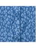 1.State 100% Polyester Leopard Print Blue Short Sleeve Blouse Size XL - photo 8