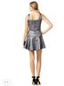 Yoana Baraschi 90% Polyester 7% Elastane 3% Nylon 100% Poly Print Silver Cocktail Dress Size 2 - photo 12