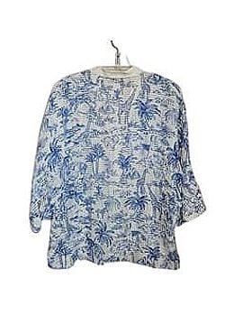 Tory Burch Tessa Printed Silk Blouse / Tunic Silk Top (view 2)