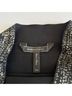 BCBGMAXAZRIA Solid Black Gold Formal Skirt Size XXS - photo 3
