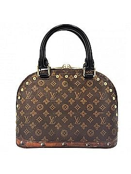 Louis Vuitton Louis Vuitton Women's Transformed Monogram Alma BB Handbag Shoulder Bag Mini Brown Time Trunk LOUIS VUITTON M52743 Gold Hardware (view 2)