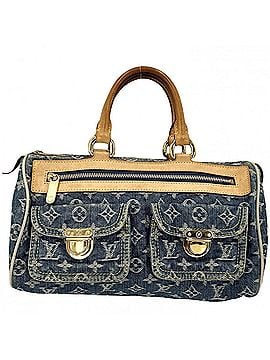 Louis Vuitton Louis Vuitton Neo Speedy handbag for women, M95019, Monogram Denim, Blue, Gold hardware. (view 1)