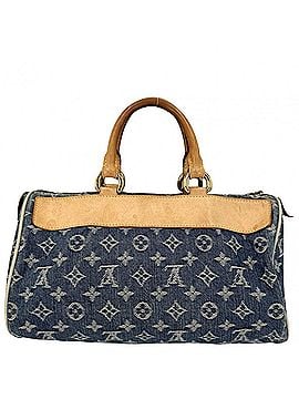 Louis Vuitton Louis Vuitton Neo Speedy handbag for women, M95019, Monogram Denim, Blue, Gold hardware. (view 2)