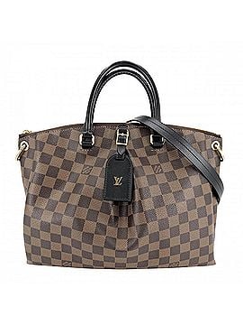 Louis Vuitton Louis Vuitton Women's Damier Odeon Tote MM Handbag Shoulder Bag Crossbody Brown LOUIS VUITTON N45283 Gold Hardware (view 1)